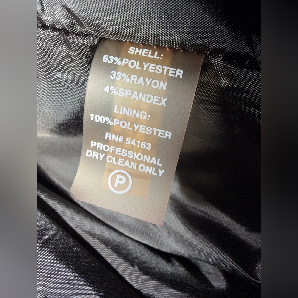 Calvin Klein Black Smooth Sleeveless Midi Dress - Picture 7 of 7